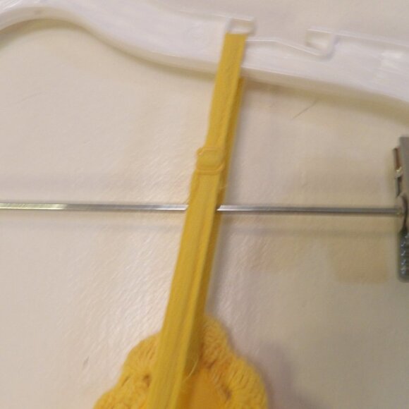 NWT Hint Of Blush Sunny Yellow  Crochet Front Bodice Sundress Sz S - Picture 6 of 6